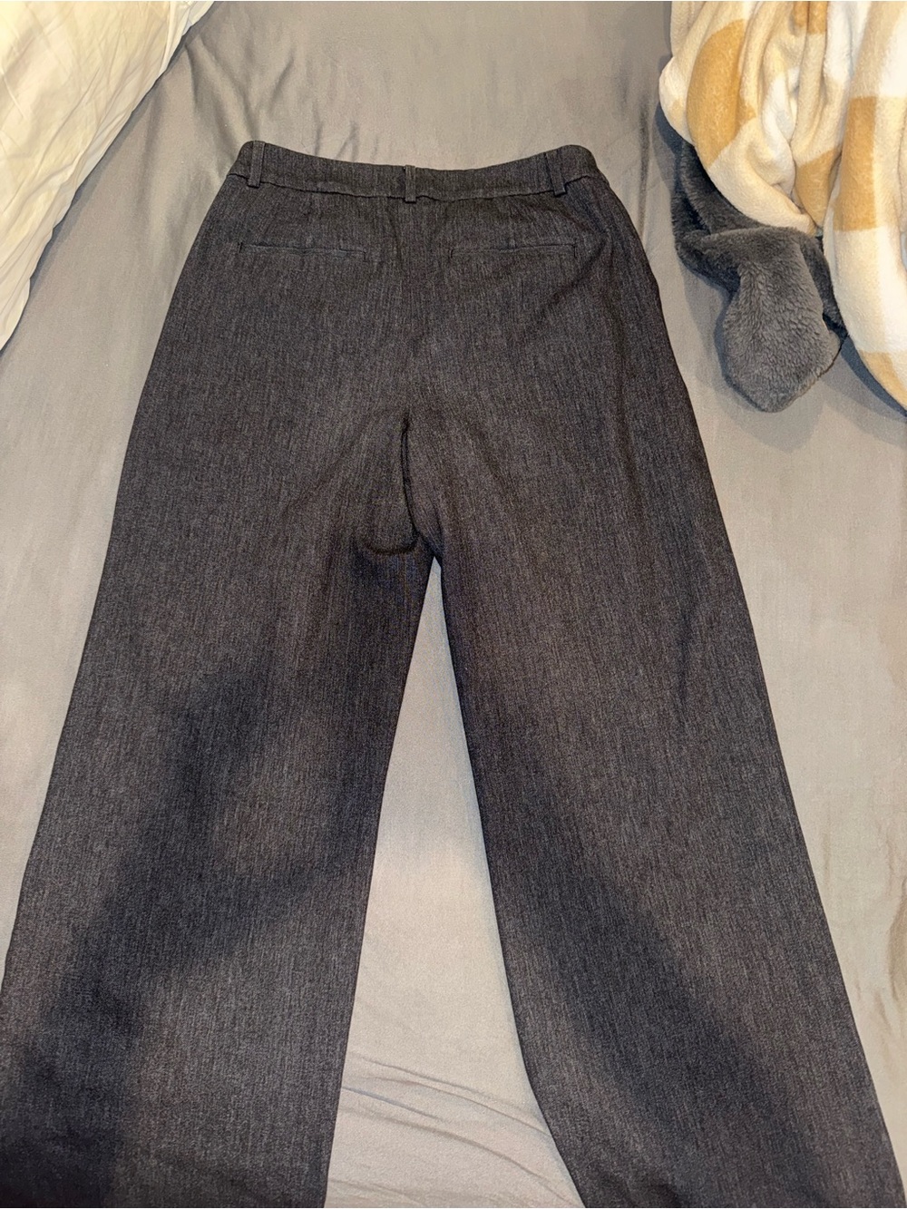 Express Editor Mid Rise Wide Leg Pant - Picture 3 of 5